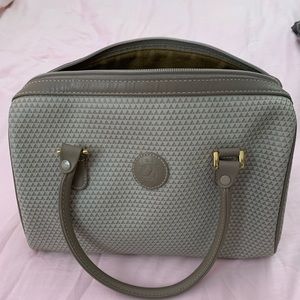 Vintage Liz Claiborne Genuine Leather Satchel Bag